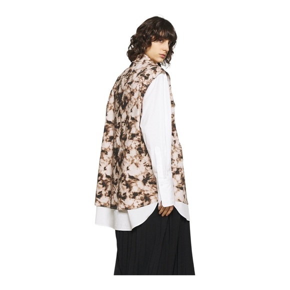 𝅺SAMSOE SAMSOE Tea Shirt Top in Camo Clay, Size M - Picture 3 of 15